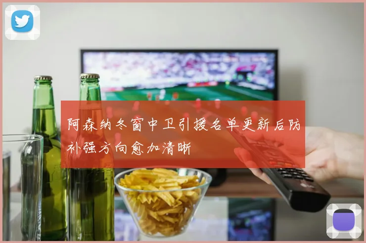 阿森纳冬窗中卫引援名单更新后防补强方向愈加清晰